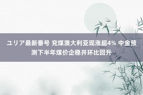 ユリア最新番号 兖煤澳大利亚现涨超4% 中金预测下半年煤价企稳并环比回升